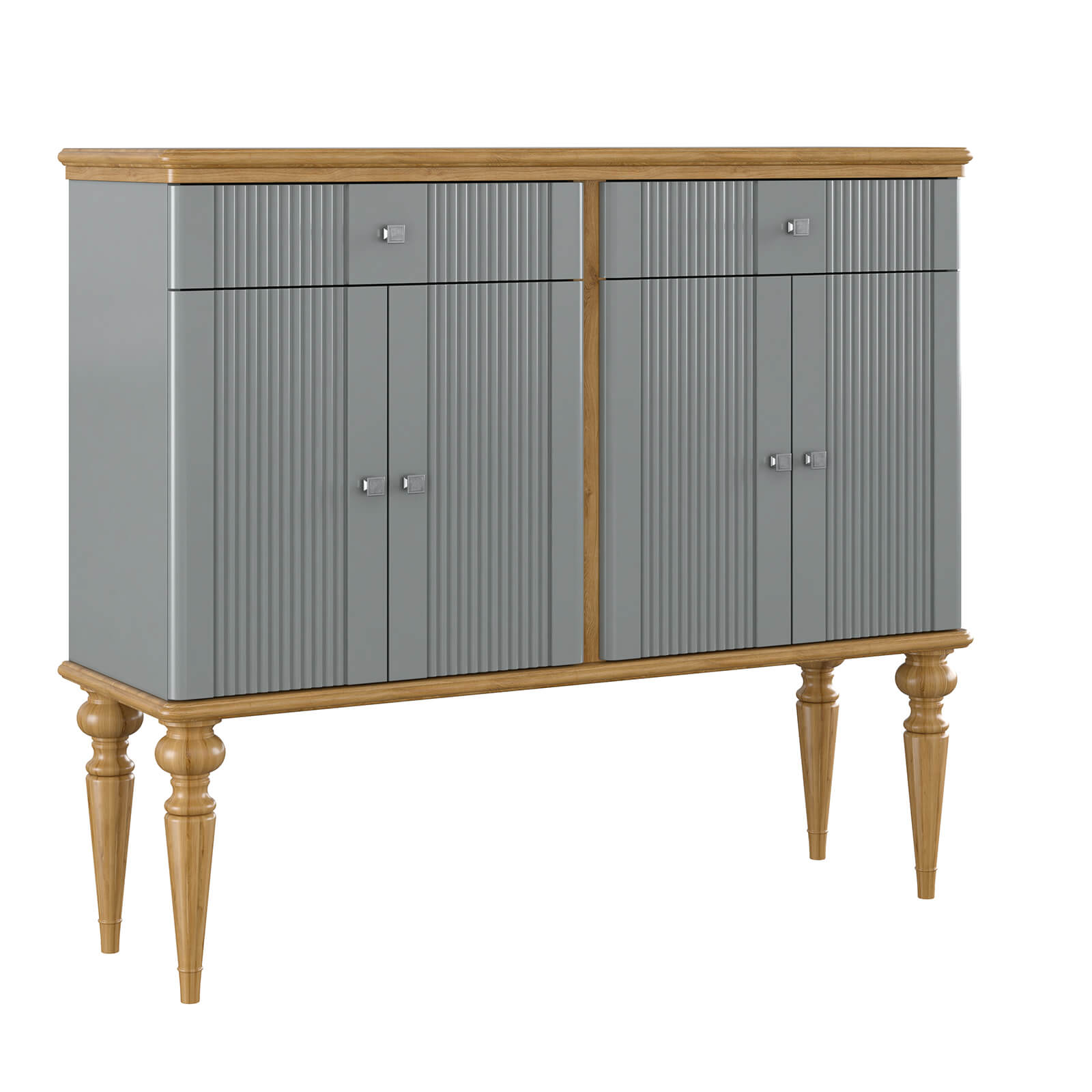 Тумба Рандеву-42 МАССИВ СОСНЫ серый № 7042 + антик №24 картинка 1 Тумба Рандеву-42 МАССИВ СОСНЫ серый № 7042 + антик №24 картинка 1